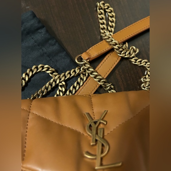 Saint Laurent NWT Lou Puffer Toy YSL Shoulder Bag in Quilted Leather - Picture 12 of 12